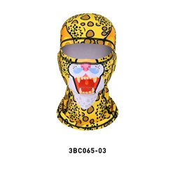 Qinglonglin Custom Kids Ski Mask Snowboard Balaclava Sublimation Print Head Protection for Kids