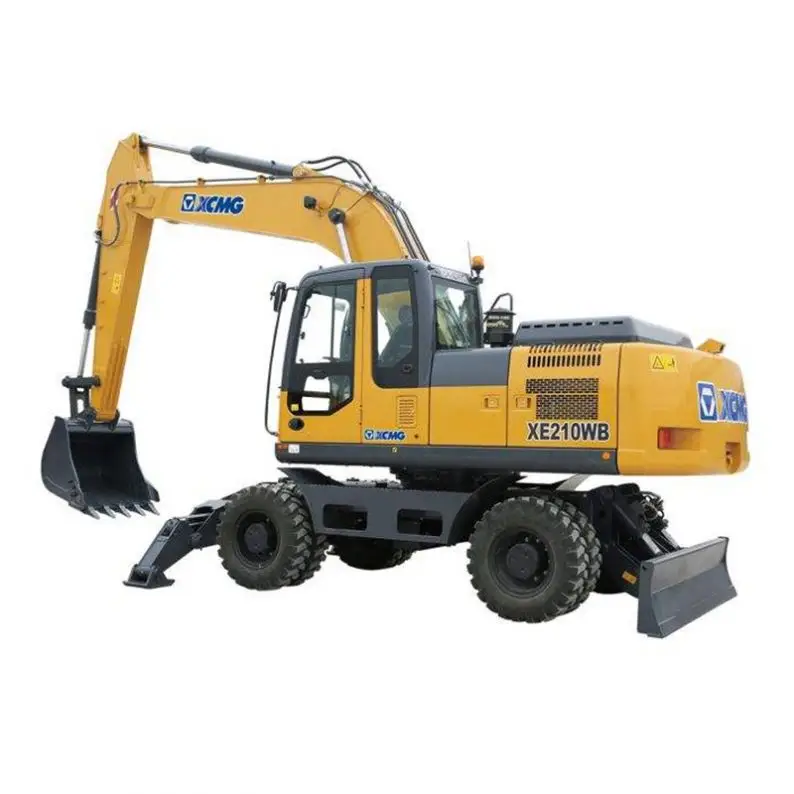 High quality XE210WB Excavator 20T 21ton hydraulic wheel excavator construction works