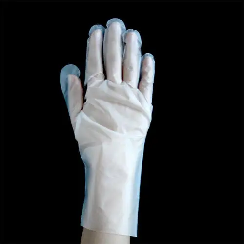 Disposable Plastic Gloves Disposable TPE  Gloves Transparent Ldpe Poly Food  Clean BOX OEM