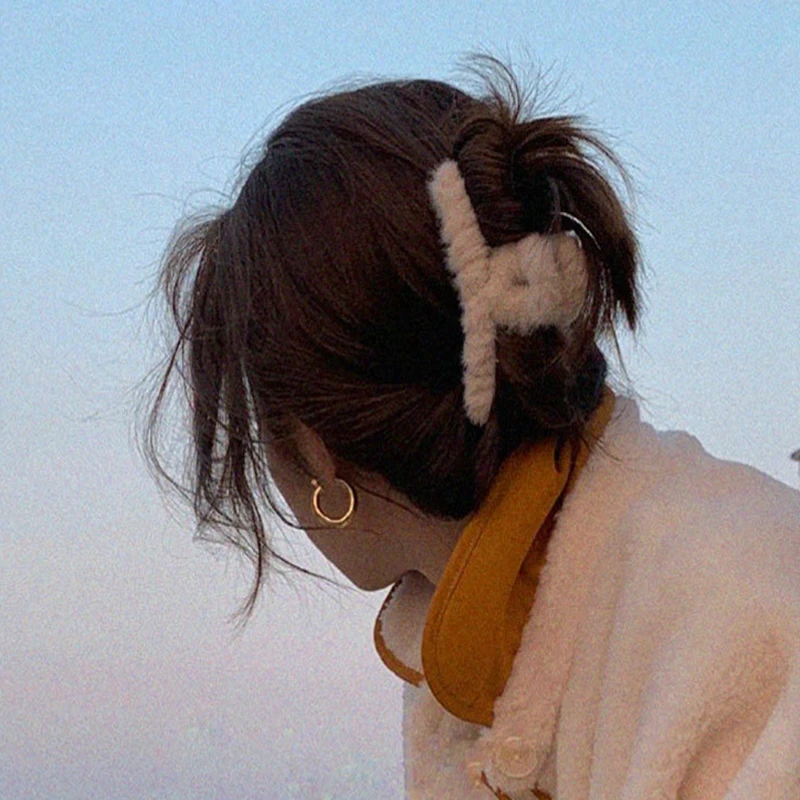 Женские модные корейские аксессуары для волос заколки для волос Акриловая уксусная кислота пластиковая бархатная ткань красивая расческа для волос