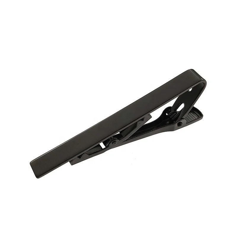 In stock Tie Clip Amason Hot Selling Men 55mm Glossy finish Custom Logo Metal Stainless steel