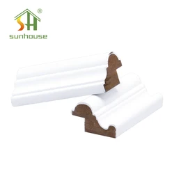 Горячая продажа полиуретановые плинтусы высокого качества белый Pu украшения формовки