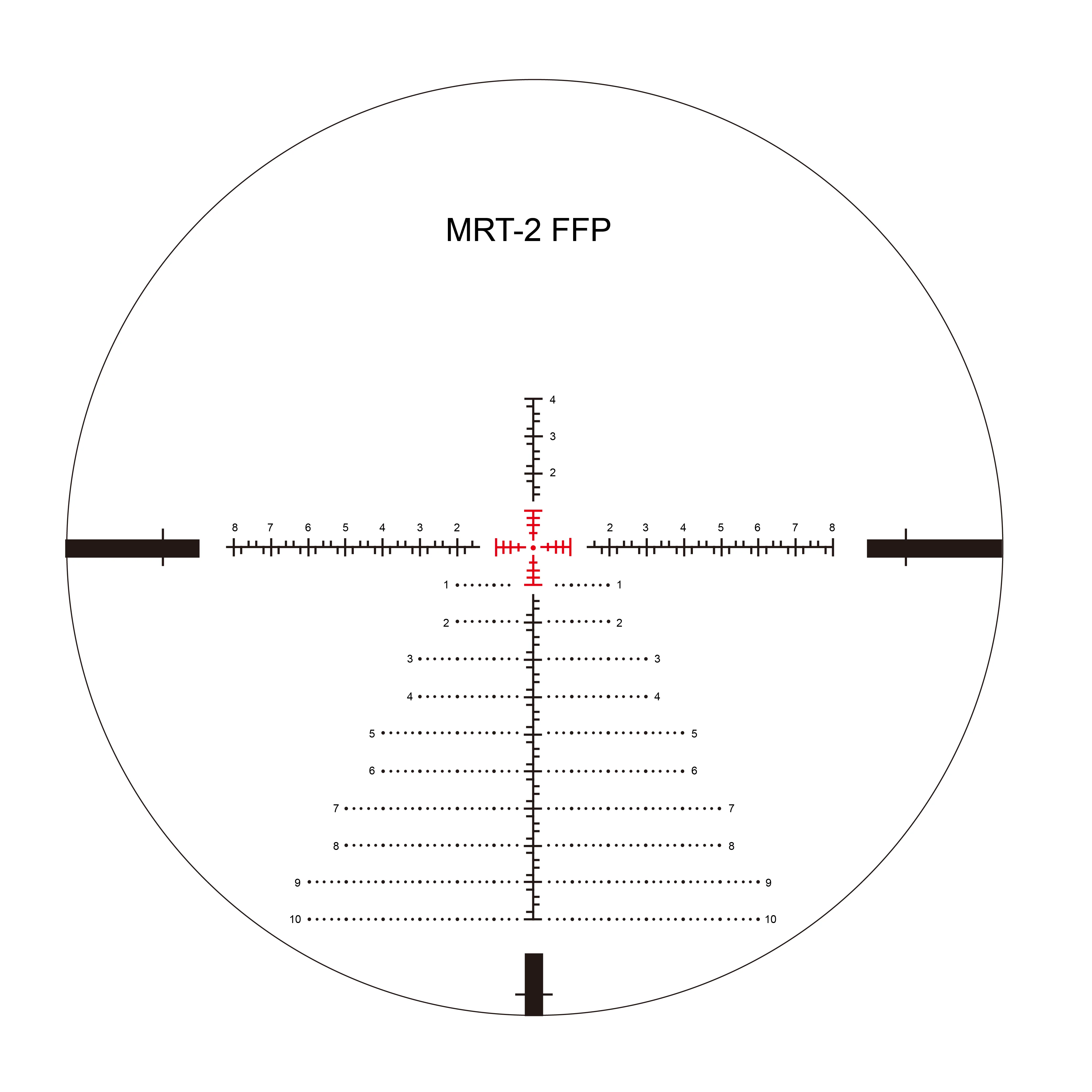 Red Win HD Torero 5-30x56 FFP Precision Scope 1/10 Turret Adjust High Profile 6 Level Red Illumination Hunting Scope