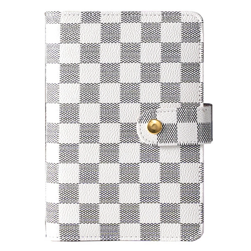 Индивидуальный Органайзер из искусственной кожи A5, планировщик, ежедневник на 6 листов, винтажный дорожный журнал, кожаный блокнот A6