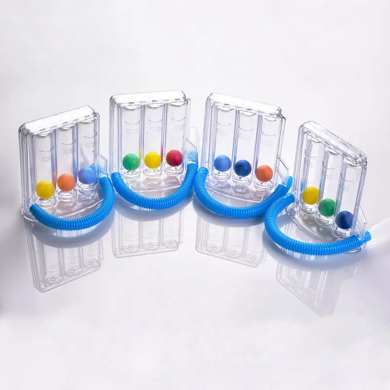 Respiratory Exerciser Incentive Spirometer Breath Training with spirometer mouthpiece