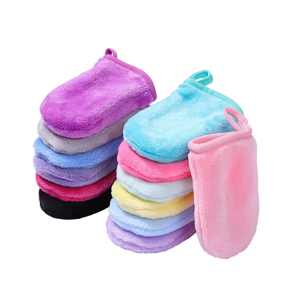 Beauty Care Tools Face Wash Mitts Makeup Remover Face Cloths Facial Cleansing Glove