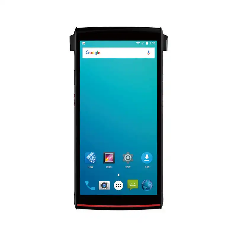 5 7 дюймовый ручной сканер штрих-кодов на Android 9 0 с большим расстоянием терминал UHF
