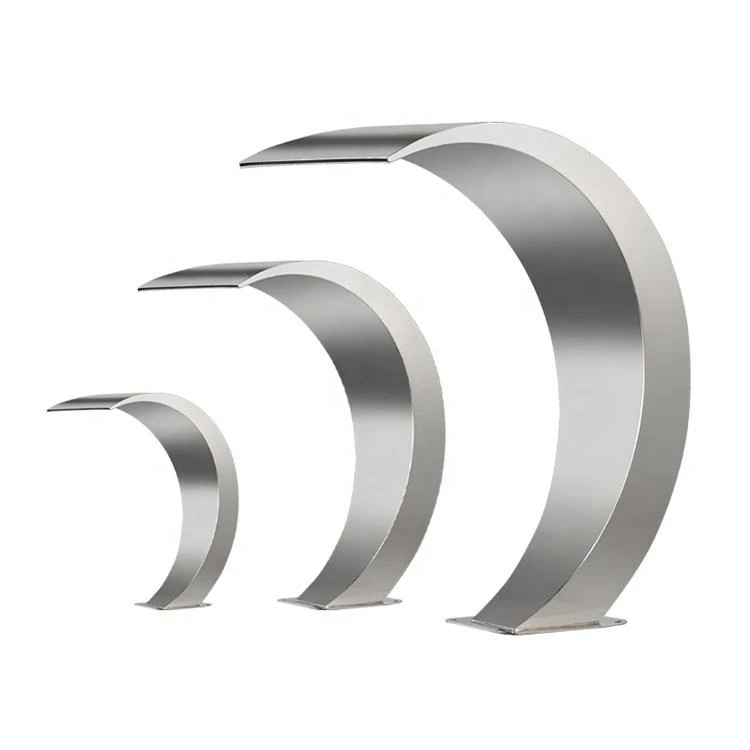 Garden Decoration Fountain Water Waterfall Stainless Steel Pool Waterfall