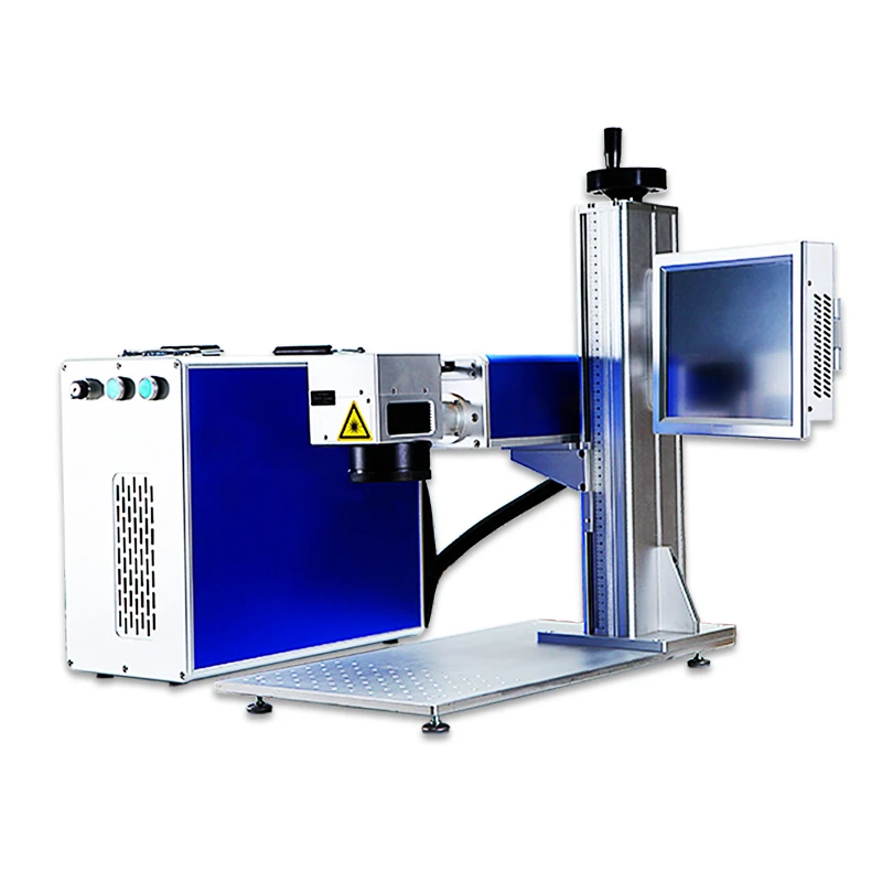 auto focus fiber laserPortable Fiber Laser Marking Machine Separate low price mechanical equipment