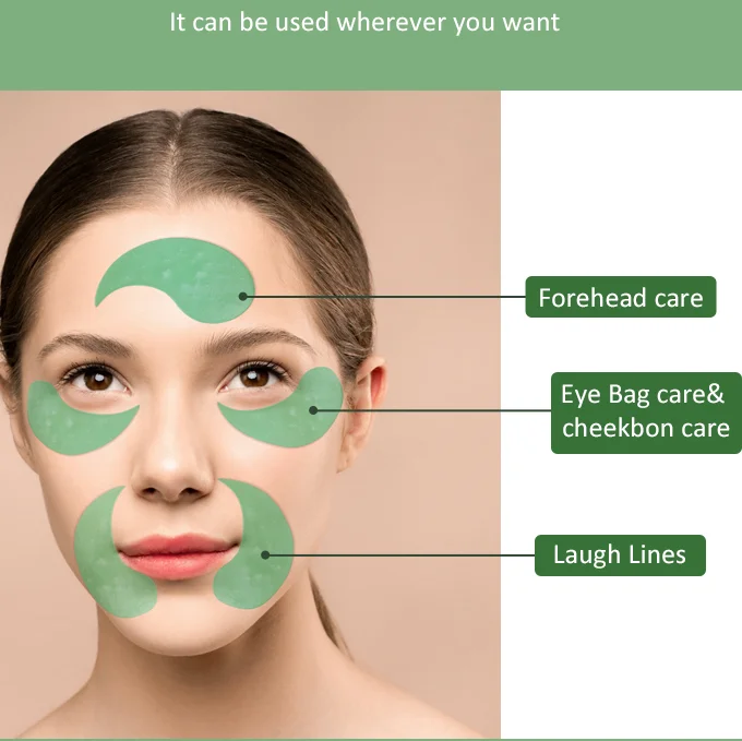 Private label treat eyes Puffiness 24K Golden Collagen Eye Pads Gel Eye Mask