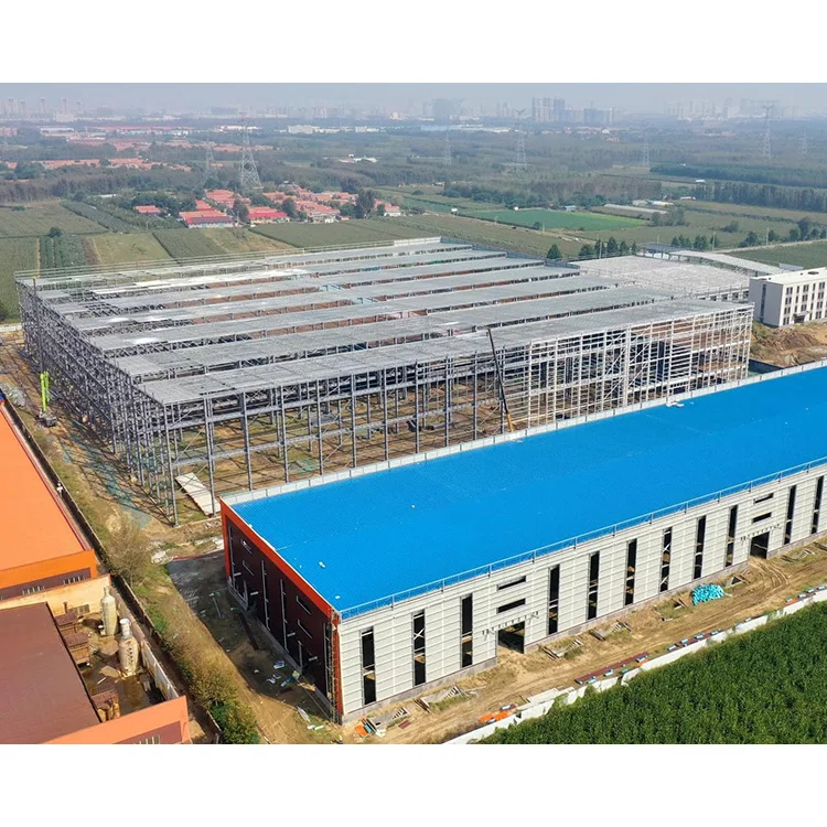Cheap Price Steel Structure  Storage Buildings Prefab Space Frame Steel Structure Warehouse Hangar For Sale