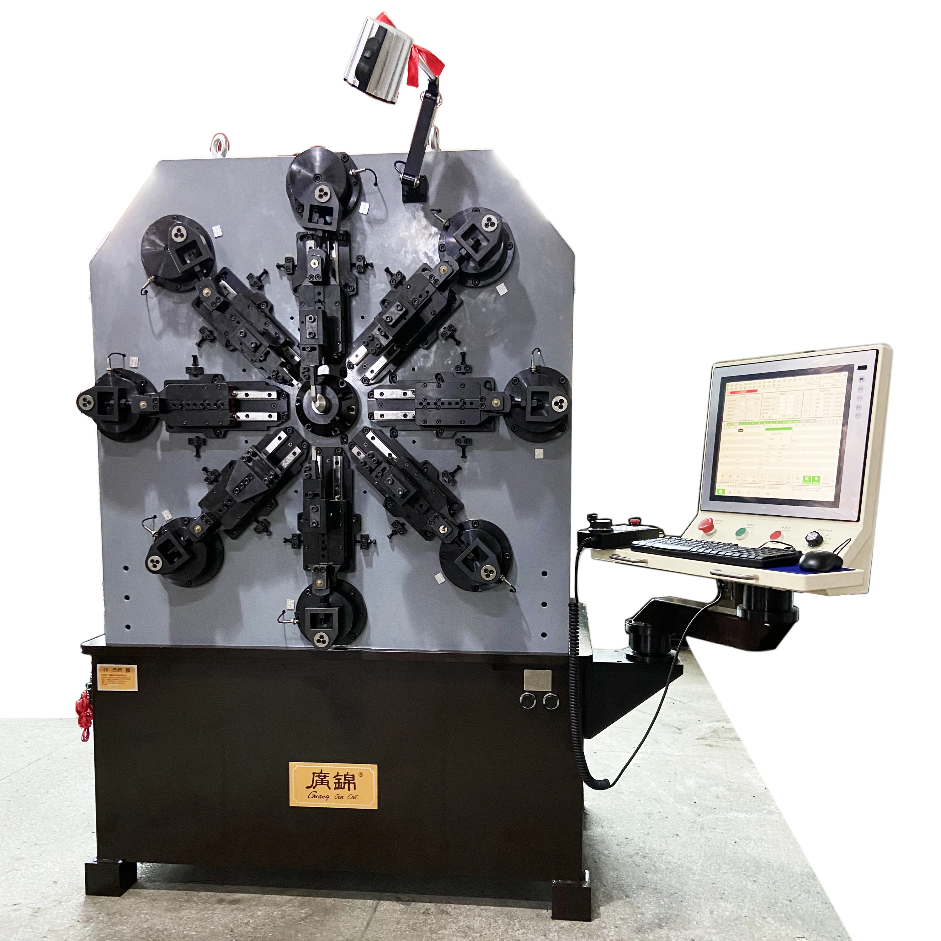 1.2--4.5 mm CNC Camless automatic wire  forming machine double torsion spring forming machine