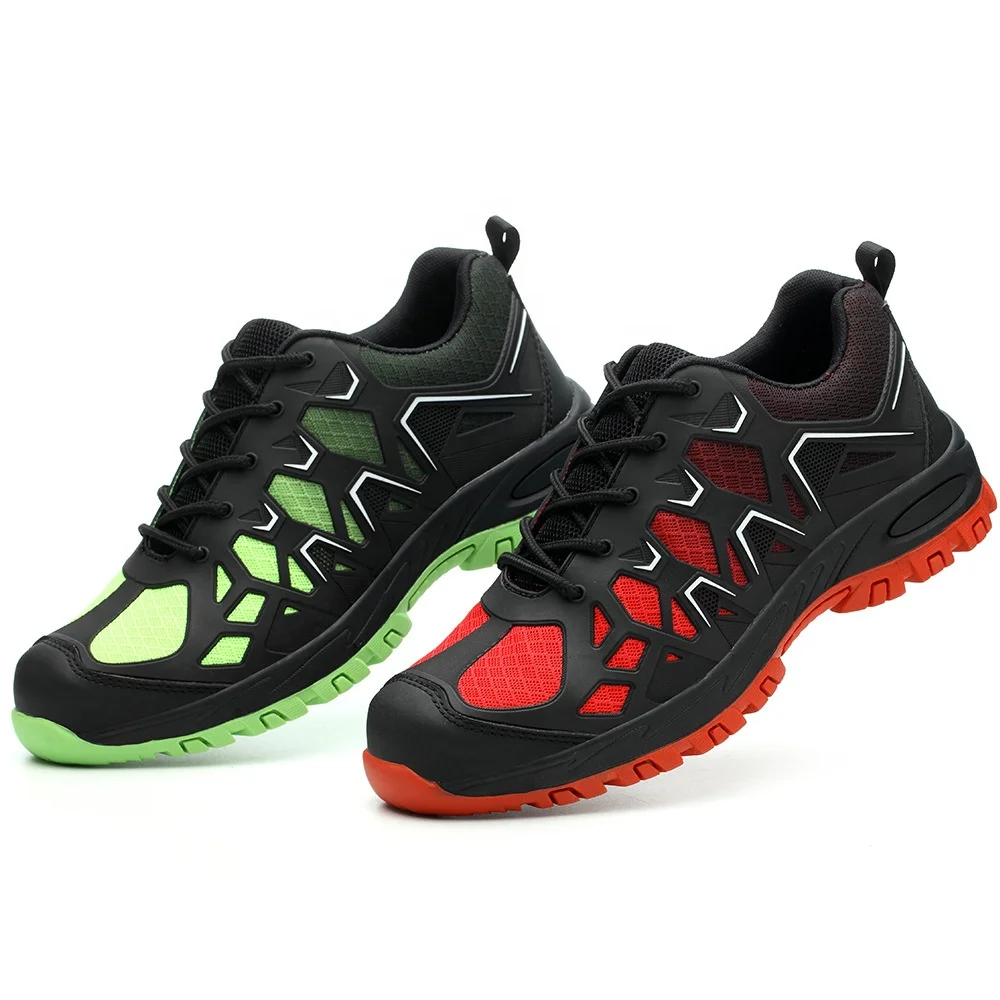 
TZLBX-031 Factory wholesale fashion KPU Anti Smash Puncture Resistant Steel Toe Safety Shoes 
