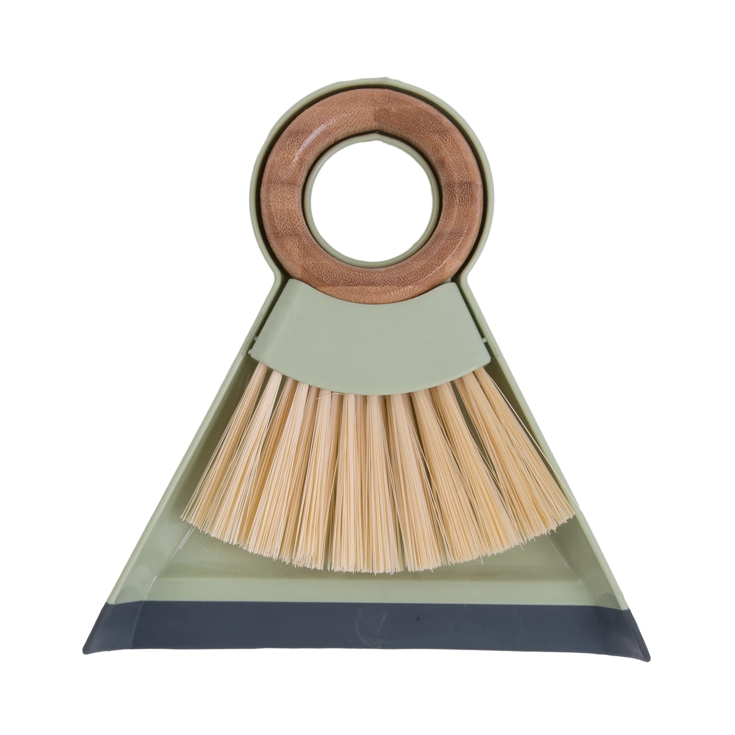 Desktop Sweep Broom and Dustpan with Bamboo handle