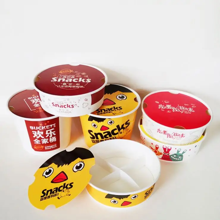 
Popcorn Box, French Fry Container Use,Cup Type French Fries Paper Cone/Paper Popcorn/Paper Bucket 