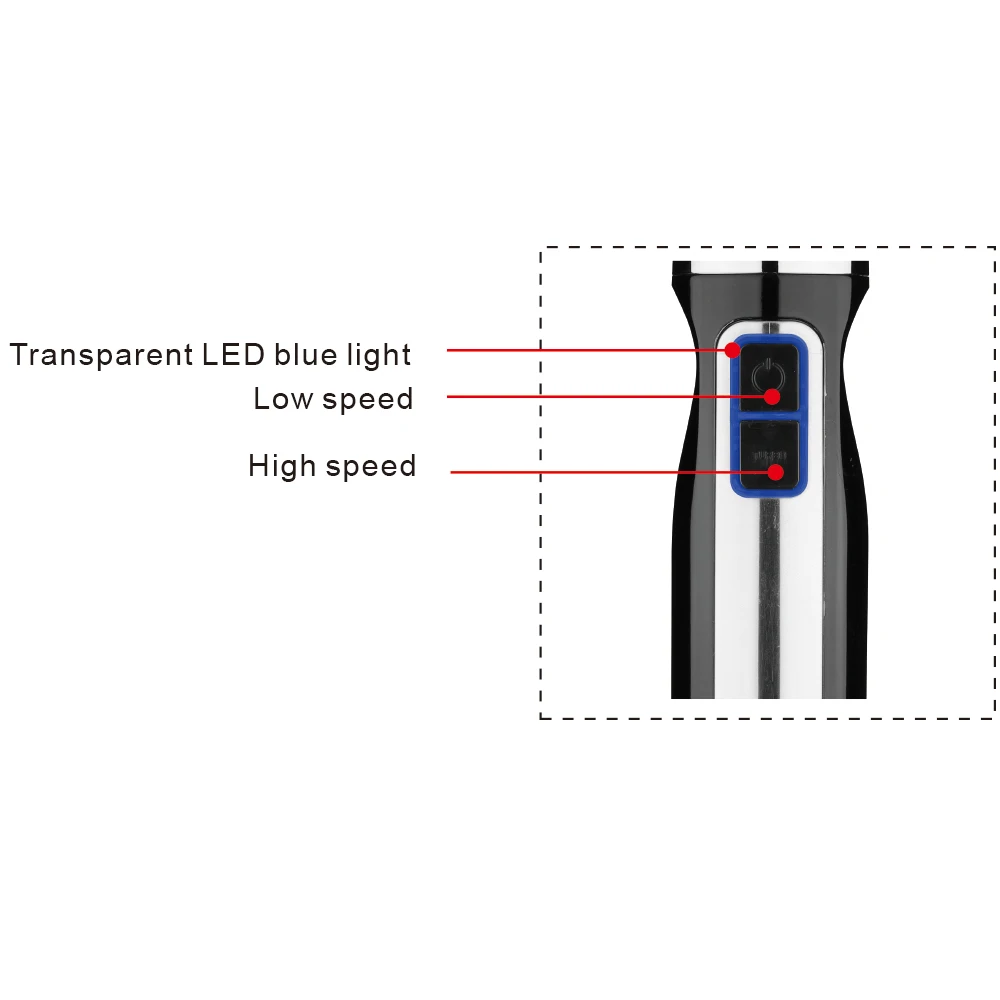 600W hot Model For Household Uses With Strong Power Electric Hand Blender