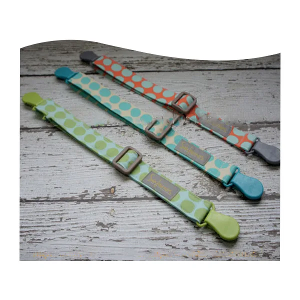 Оптовая продажа, новый продукт, регулируемый зажим для детской соски/держатель для детских нагрудников для рождественского подарка