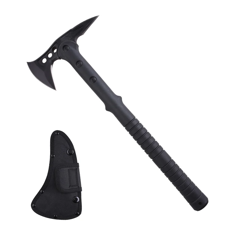 Outdoor Camp Tactical Survival Axe Multifunctional Wilderness Defense Hammer Ice Pick Tool Multi Functional Tactical Long Axe