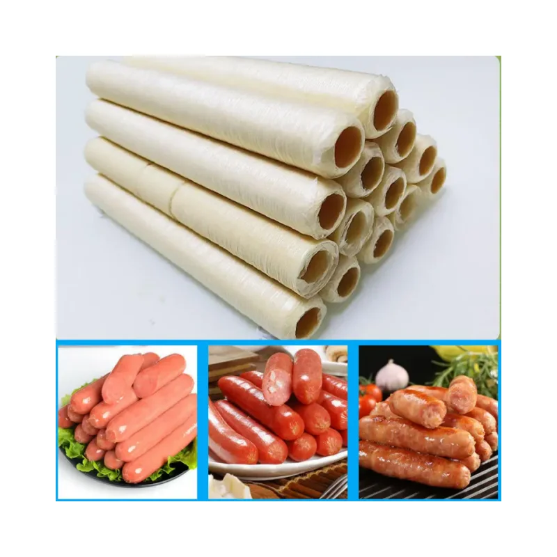 Food Grade Sausage Packaging Edible Collagen Casing For   Sausage