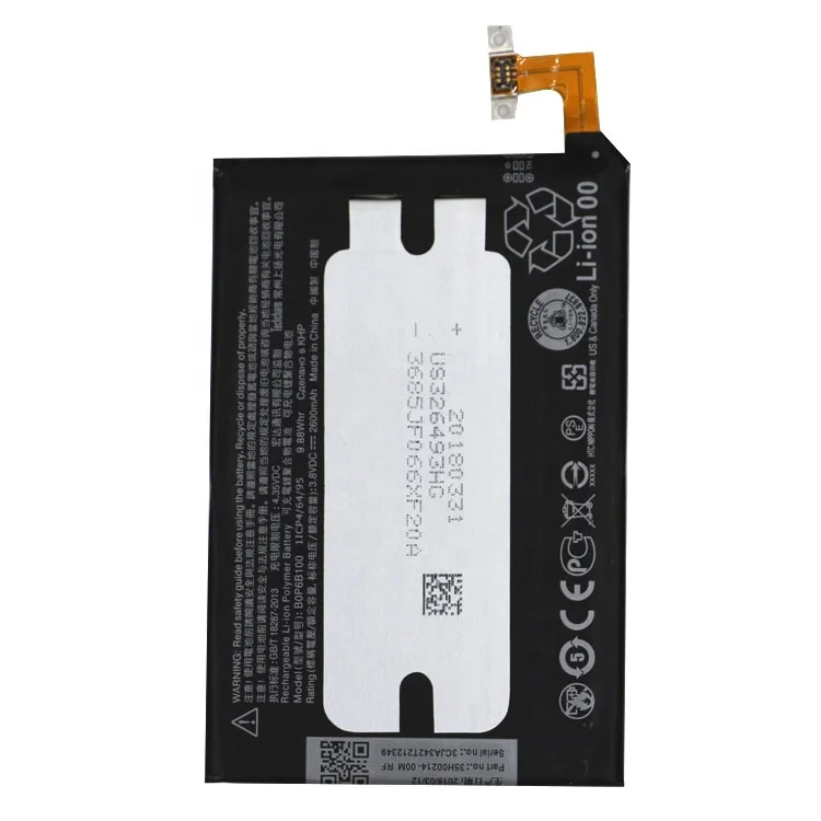 Factory OEM 3.7V 2300 mAh Li-ion Rechargeable mobile phone battery for HTC