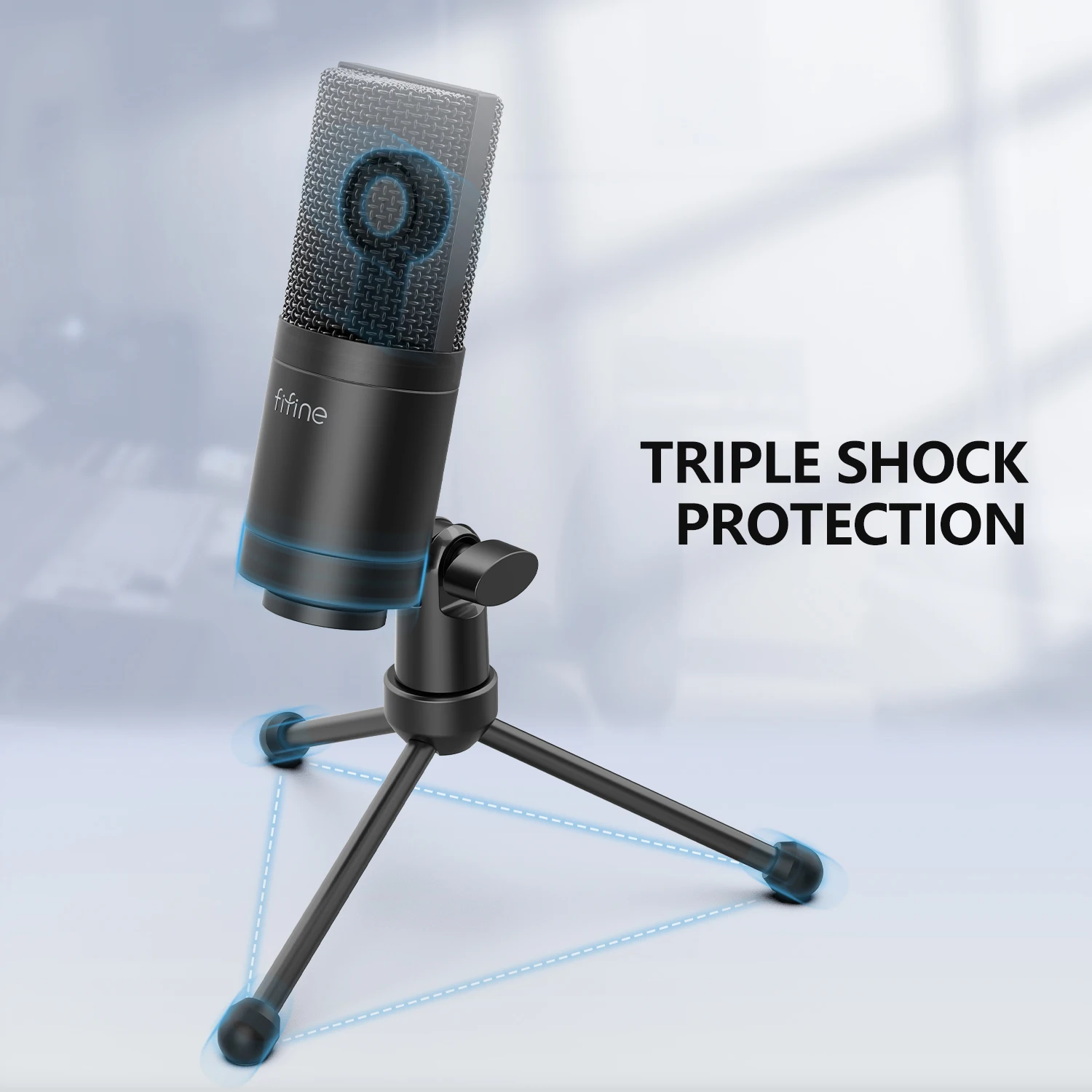 Fifine KS2 audio interface sound card audio interface audio mixer studio soundcards sound cards and microphone