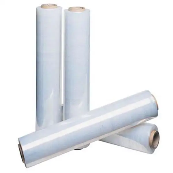 80 Gauge 4 Roll Pallet Wrap Stretch Film Hand Shrink Moving Shrink Wrap