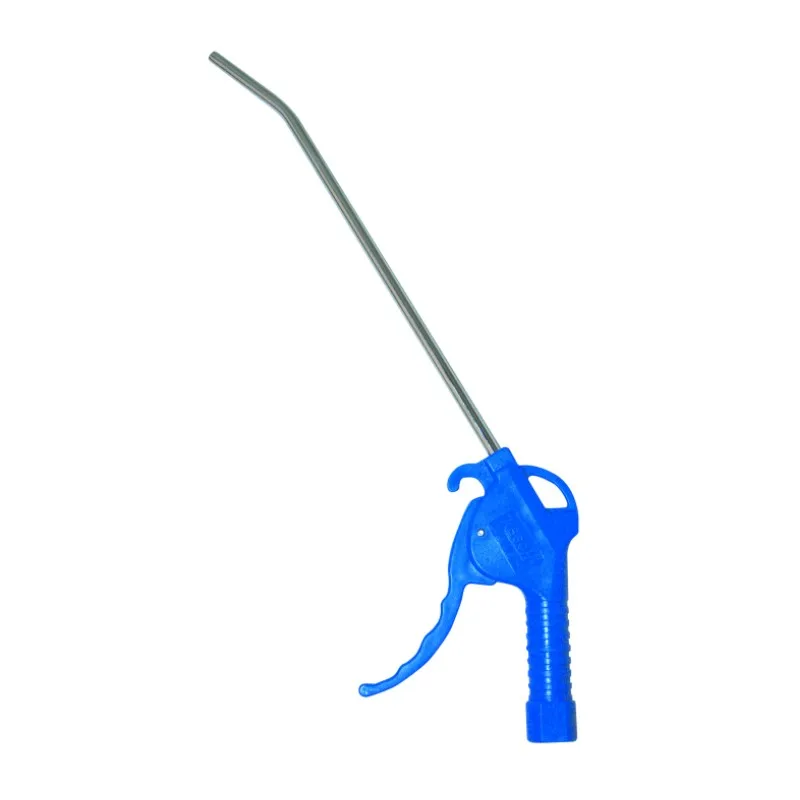 STNC YAG-B AR Series Equivalent Long Nozzle Blue Plastic Handle Air Dust Blow Gun Of Pneumatic Parts