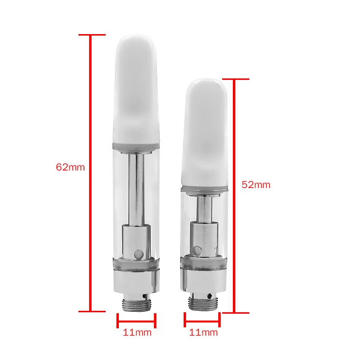 
High quality disposable cartridge glass tank cartridge ceramic coil wholesale cbd vape pen 