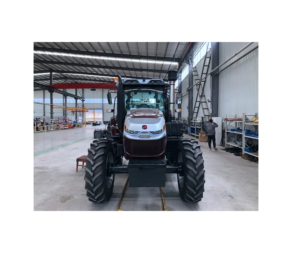 Cheap price 220 hp garden tractor with front loader agriculture 4wd farm tractor for sale