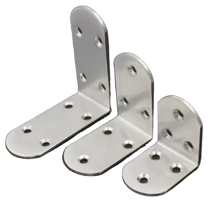 Stainless Steel Wall Mounted Shelf Support Bracket Premium Product Type-Connectors & Shelf Supports