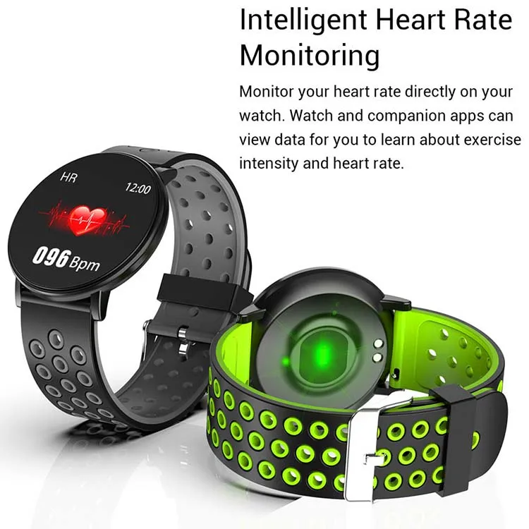 Factory Supply 119 plus Man Smart Bracelet Blood Pressure Waterproof Sport Round Clock Fitness Tracker Women Smartwatch