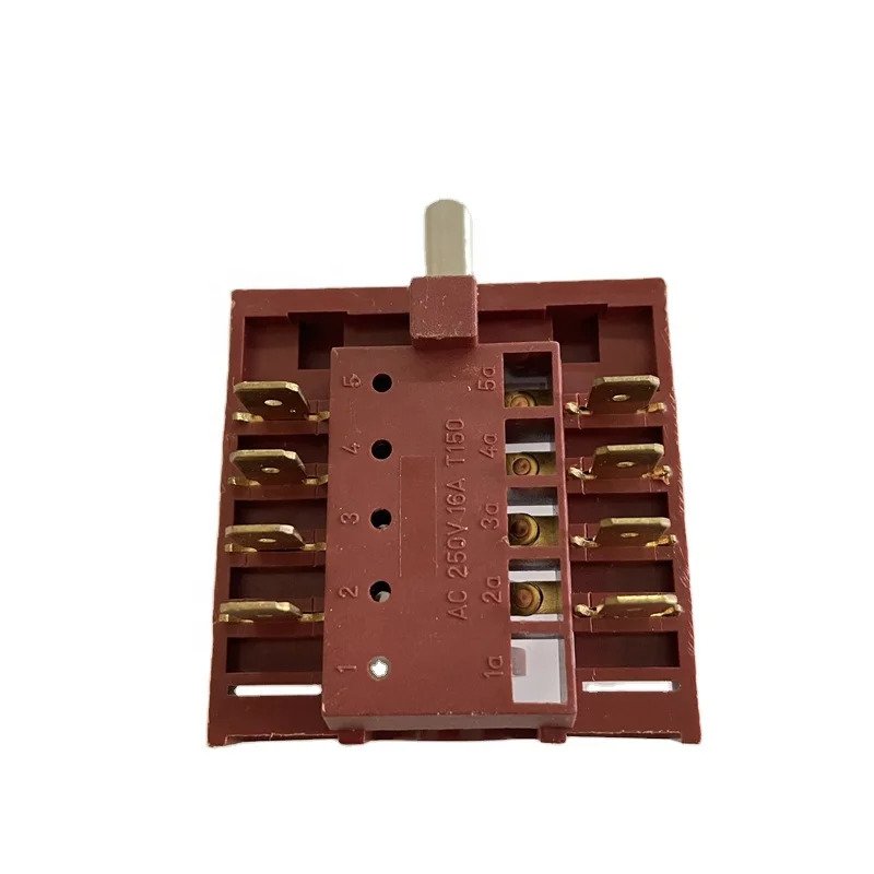 16 А 250 в 8 позиций вращающийся переключатель для микроволновой печи