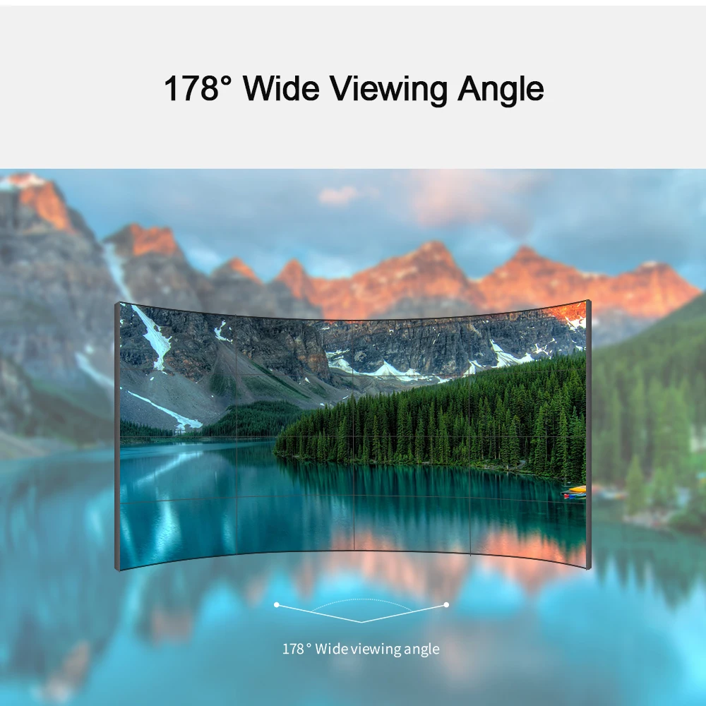 43 inch Structure Standing 3.5mm Narrow Bezel Indoor Splicing Screen LCD Video Wall Advertising display