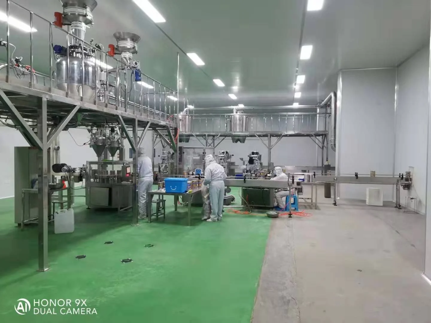 Automatic SUS 304 Two Auger Fillers Cocoa Powder Filling Packing Machine