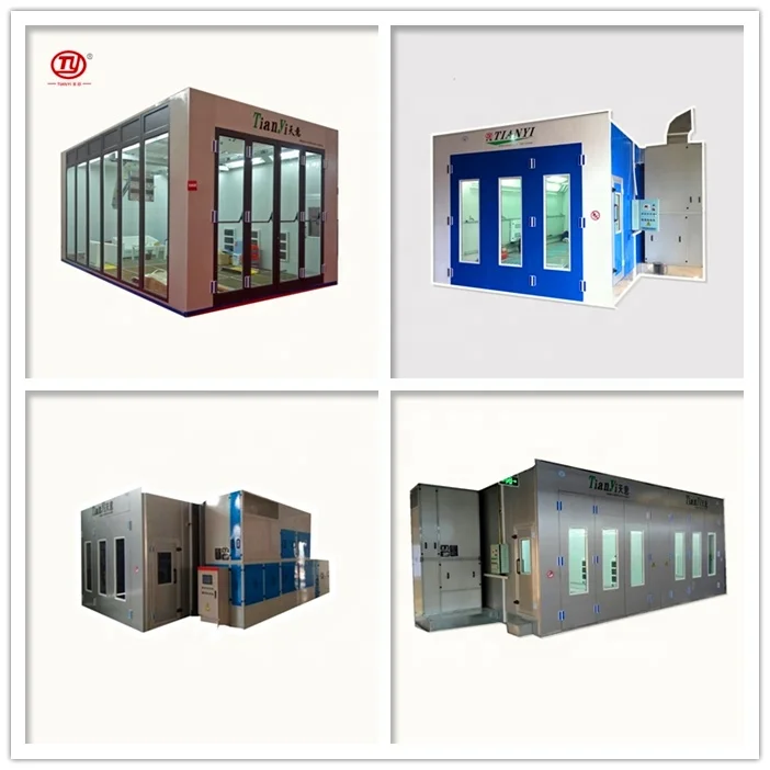 Tianyi High Quality Paint booth Car painting equipment Bake Oven Booth/auto spray booth for sale