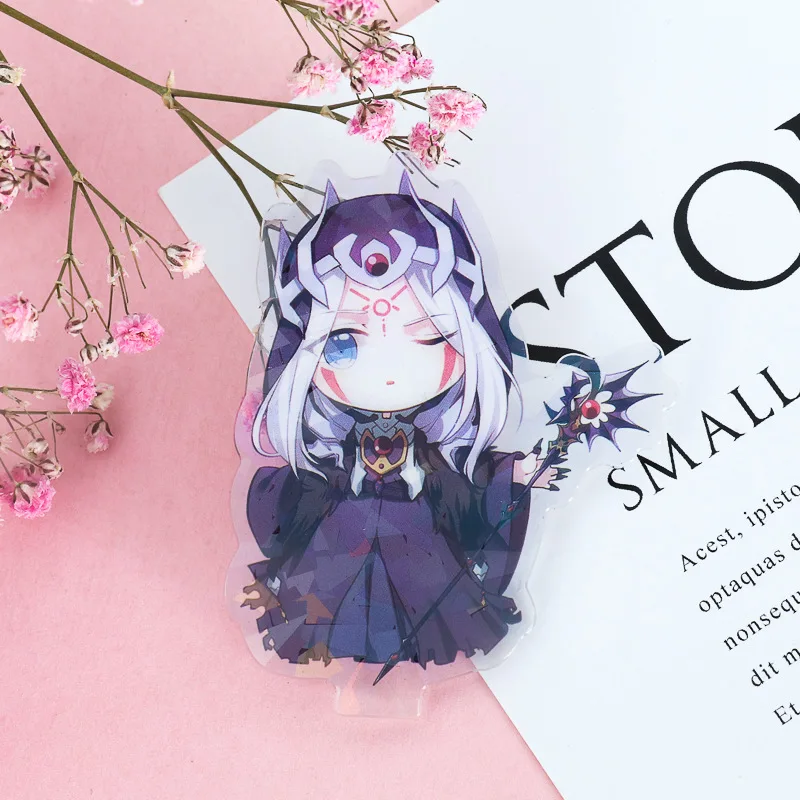 New Product Idea 2020 Anime Acrylic Pvc Cartoon Transparent Plastic Maker Photo Silicone Machine Custom Keychain