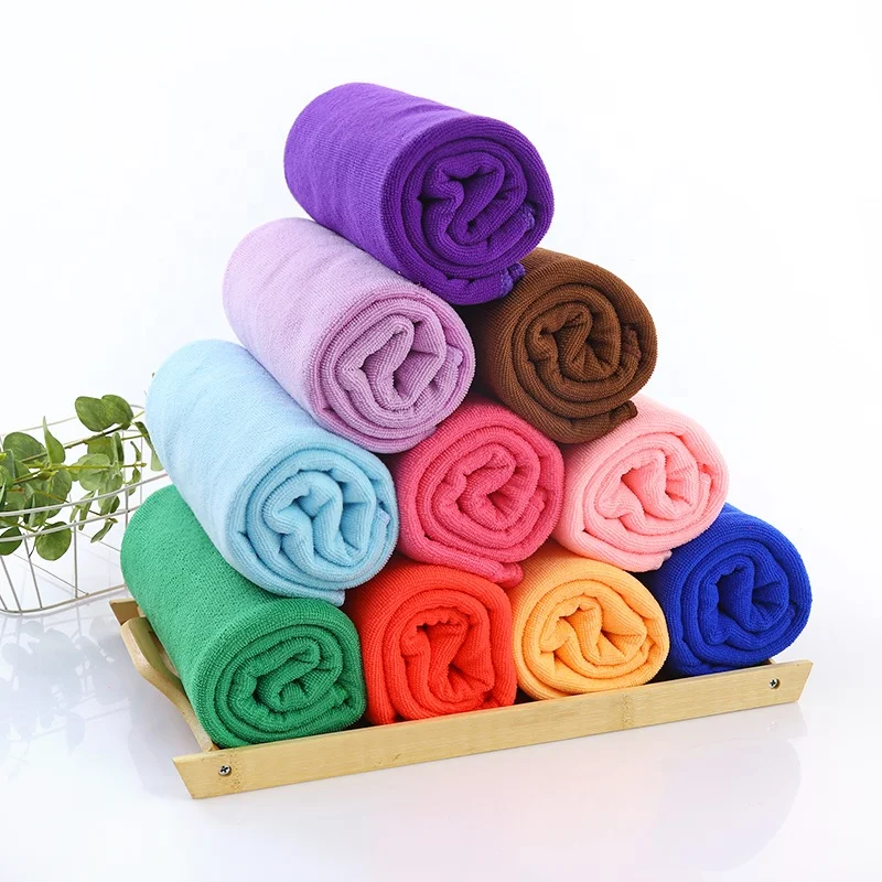 Ready to Ship 70*140 Cmmulti-purpose Sand Free Custom Logo Microfiber Polyester Nylon Towel Large Microfibre Bath Towel
