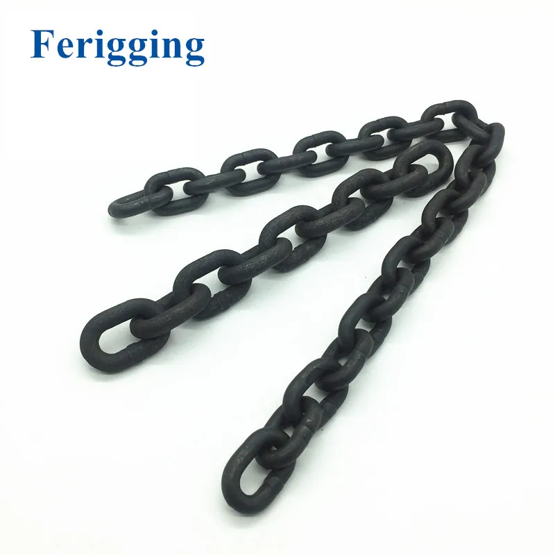 Ferigging G80 Black Oxidised EN818-2 Chain Lifting 8mm