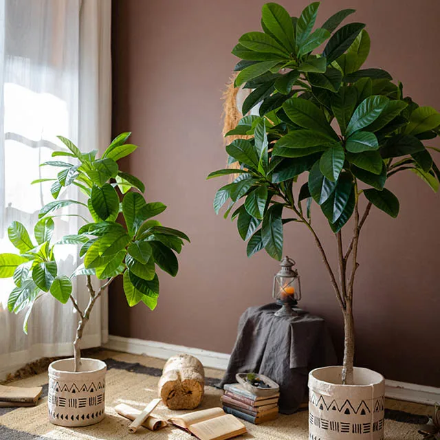 Simulation plant large magnolia tree home shop decoration bonsai ornaments artificial plant Nordic