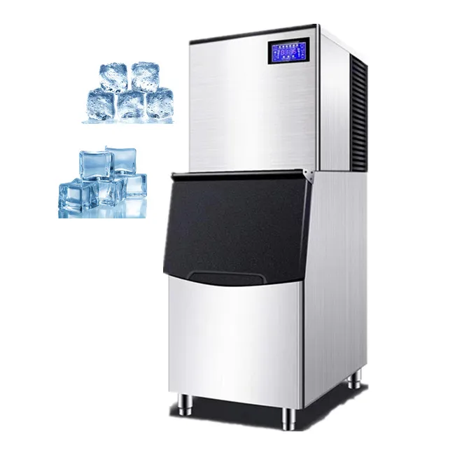 
 Factory price automatic cube sonic bar household upright freezer custom mold clear pellet refrigerator home ice machine maker  