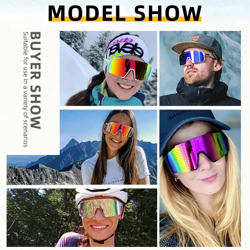 Custom brand logo Sunglasses Cycling Glasses Sports Men Sun Mountain Bike Road Bicycle Eyewear UV400 Polarized Goggles