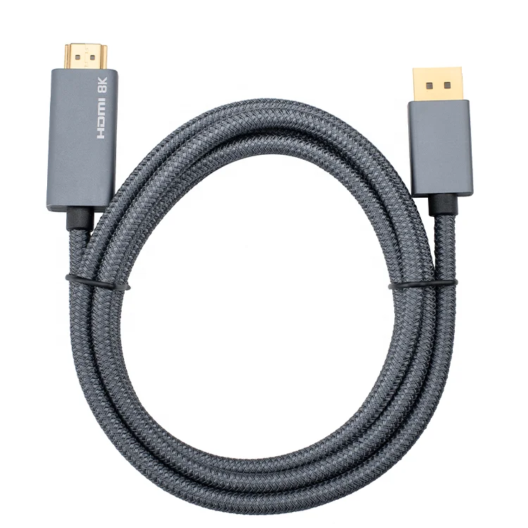 ULT-unite DisplayPort 1.4 to HDMI 2.1 Cable 8K 60Hz 4K 144Hz UniDirectional DP to HDMI Cable