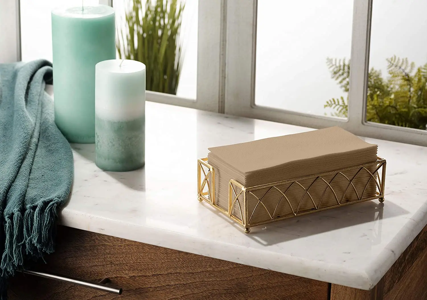 Linen-Feel Colored Paper Napkins  Cloth-Like Wood Dinner Napkins - Soft And Absorbent. For Kitchen, Party, Wedding, B