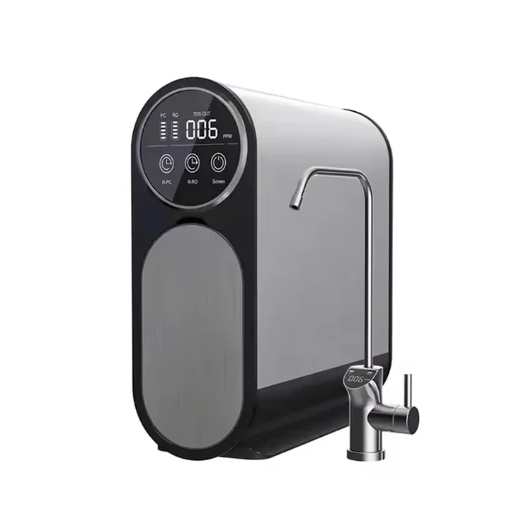 OEM/ODM Home Office Use TDS Reduce 1.5:1 Pure to Drain 600GPD Big Flow Tankless Reverse Osmosis With TDS Display