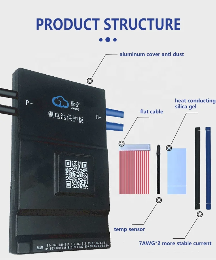 Jk 100A 200A Smart BMS RS485/CAN with Charger bms for lithium ion battery pack battery management systems (bms)
