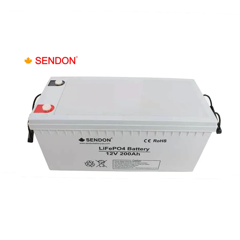 
Wholesale Sealed Batterie Lithium 12V 200Ah Pour Camping Car For Electric Boat 