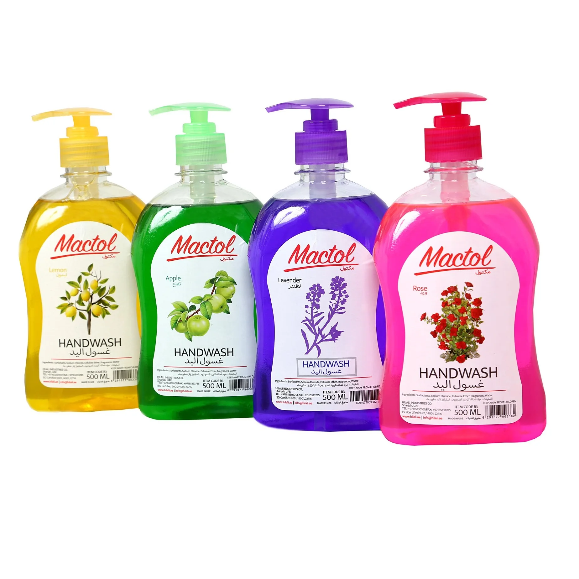 MACTOL HAND WASH LIQUID 500ML Personal Hygiene Products Basic Cleaning Portable Liquid Hand Wash