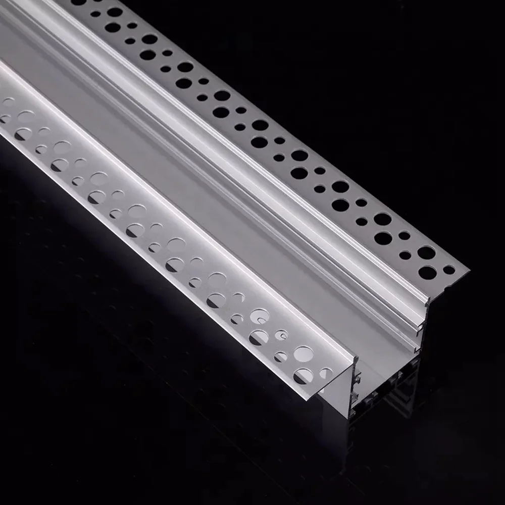 74mm * 35mm Pre-Built Model Double Lace Linear Light Recessed led Linear Light Aluminum Ceiling Linear Light with Slot