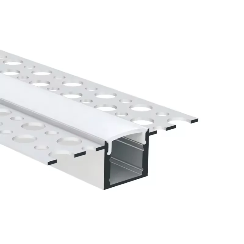 High Quality 1M 2M   Customized Available Rectangular LED Aluminum Channel  Light Aluminum Frame  for Ceiling Wall