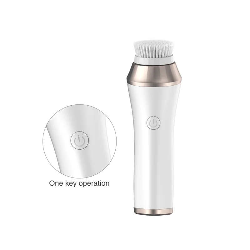 Skincare 3 in 1 Spin Exfoliating Electric Face Cleanser Exfoliating Facial Cleansing Brush